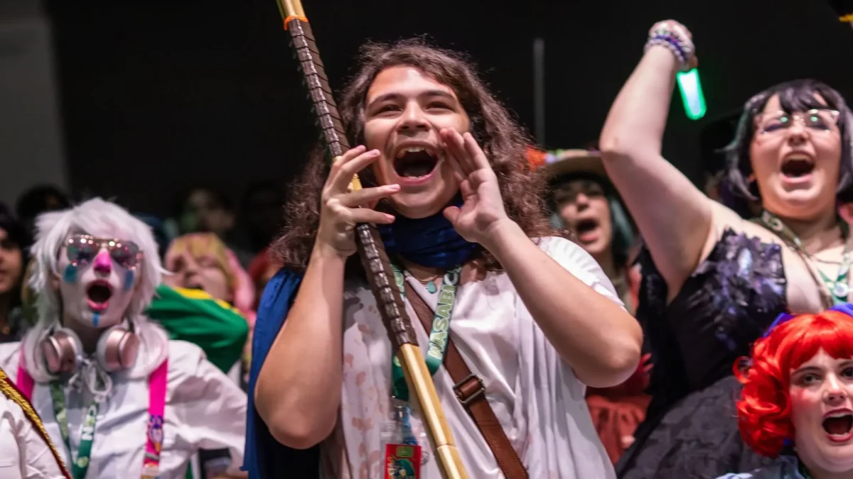 Cosplayers at Wasabi Con